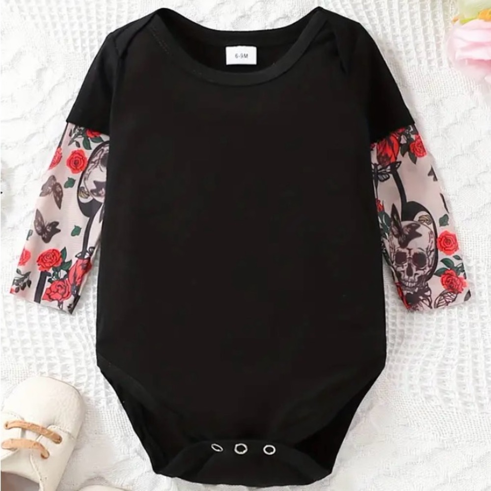200. 🎉Infant Tattoo Sleeve Onesie